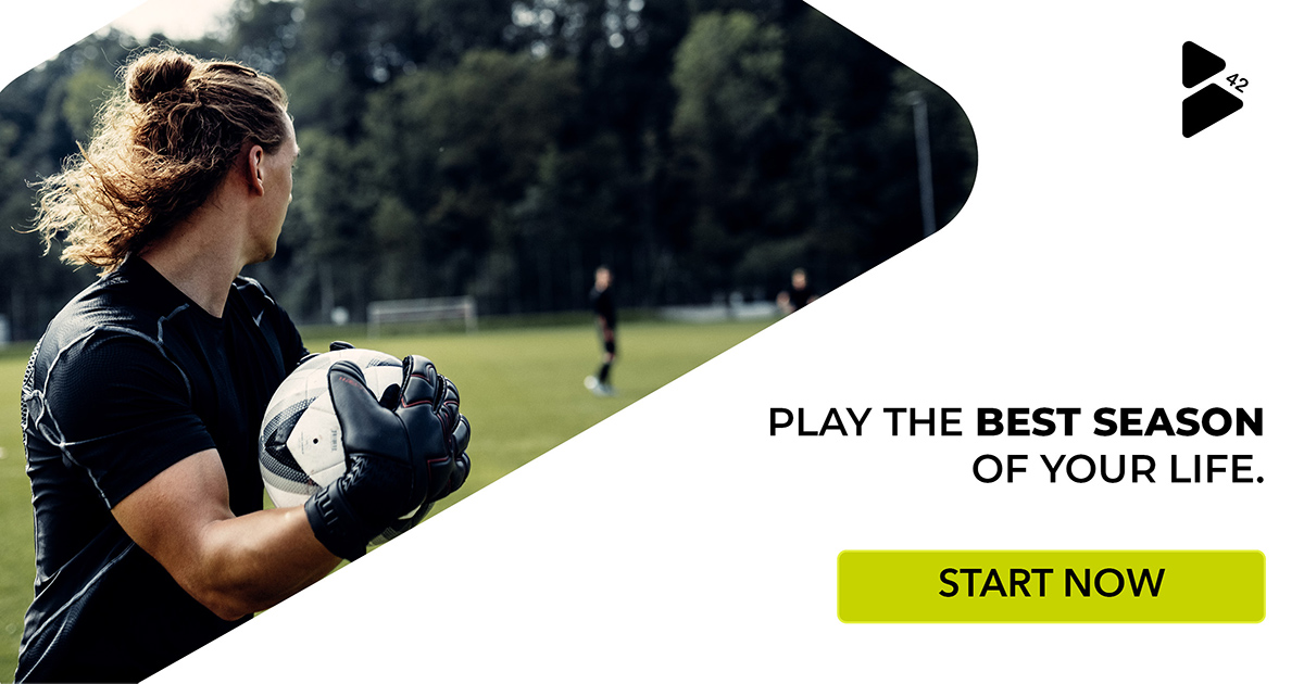 Torhüterspezifisches Athletiktraining in der Fußball-App